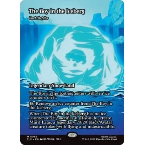 The Boy In The Iceberg (dark Depths) (borderless) X4 Avatar: The Last Airbender - Image 1 of 1