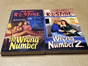 R.L. Stine Fear Street The Wrong Number / The Wrong Number 2 - Picture 1 of 10