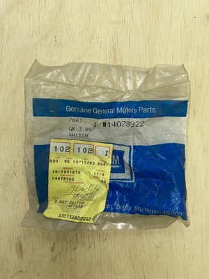 Genuine GM OEM Cruise Control Release Switch Century GMC Truck Grand Am 14078922 - Изображение 1 из 3