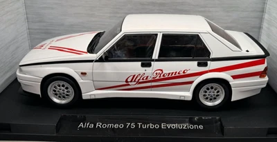 MODEL CAR 1/18 -  ALFA ROMEO 75 EVOLUZIONE  - DIE CAST MCG 18430 - Immagine 1 di 2
