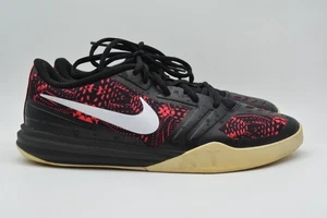 Nike Kobe Mentality Bright Crimson Basketball 705387-600 Black GS Size 5.5Y - Picture 1 of 8