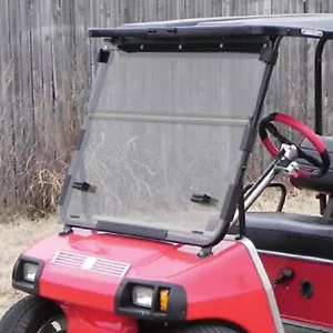 Club Car DS 1982-2000.5 Golf Cart Clear Impact Resistant Folding Front Windshiel - Foto 1 di 1