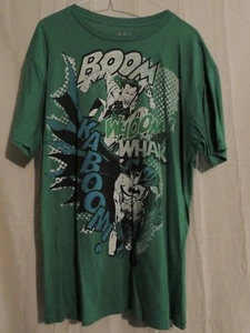 Camiseta Batman Joker de DC Comics Talla Adulto Talla XL Sin Etiqueta Gráfica Usada en Excelente Condición Kaboom! - Imagen 1 de 5