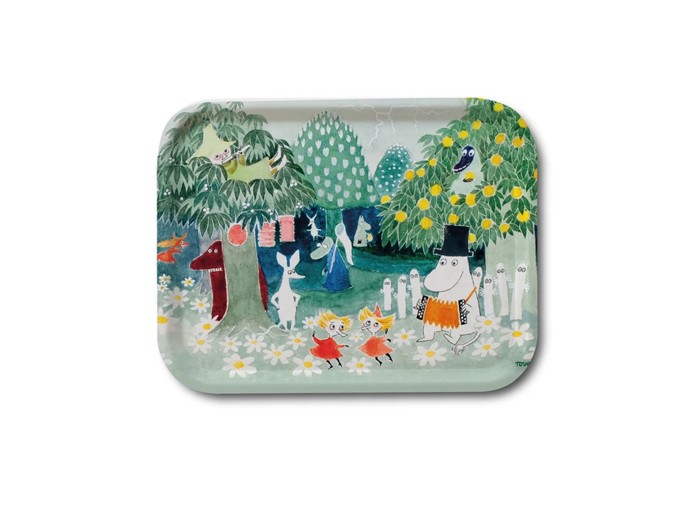 Moomin Birch Tray Moominvalley 43 x 33 cm - Image 1 of 1
