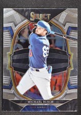 2023 Select Base Concourse #58 Michael Busch - Los Angeles Dodgers