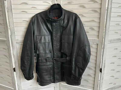 Jaqueta de Moto Vintage Y2K Ducati Couro Casual Média Esporte Clássica Boa - Imagem 1 de 4