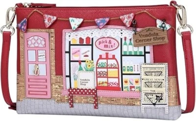 Bolso Bandolera Vendula Corner Shop Bolso Kate Collie Perro, Compra Caramelos Locales Retro De Colección Foto 1 de 4