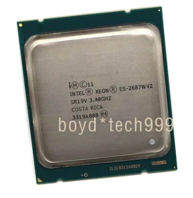 Intel Xeon E5-2687W V2 CPU 8-Core SR19V 3.40GHz 25M Cache LGA2011 Processor - Image 1 of 4