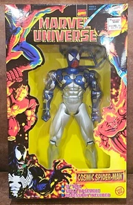 1997 Marvel Universe Cosmic Spider-Man 10" Action Figure by Toy Biz - Unopened - Picture 1 of 2