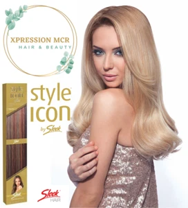Elegante 100 % Stilikone Remy seidig Echthaar gewebt 14" bis 24" Zoll UK Verkäufer - Bild 1 von 21