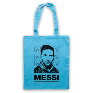 MESSI FOOTBALL ARGENTINA TOURNAMENT CUP TRIBUTE SOCCER TOTE BAG LIFE SHOPPER - Picture 1 of 11