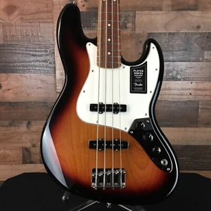 Fender Player Jazz Bass 3-Tone Sunburst w/ Pau Ferro, Free Ship, 047 - Picture 1 of 11