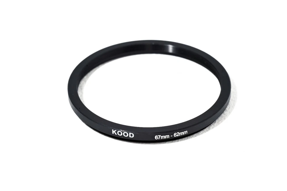 67mm-62mm 67-62 Stepping Ring Filter Ring Adapter Step down - Image 1 of 1