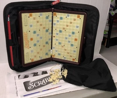Game Folio Edition Travel Scrabble, Pre-owned - Image 1 of 2