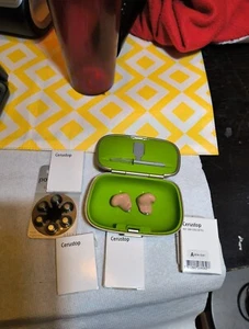 Phonak Virto V90 In Ear Hearing Aids Left & Right Case Battery Cerustop PilotOne - Picture 1 of 4