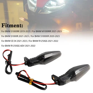 Indicatori di direzione a LED per BMW S1000XR S1000R R1250GS ADV CE 04 20-23 Y1 - Picture 1 of 13