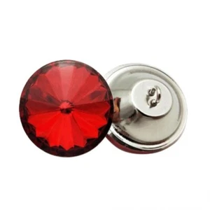 10x DIY Rhinestone Glass Upholstery Buttons Sewing Sofa Bed Headboard Art Decor - Picture 1 of 18