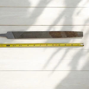 Grobet USA 14" Double Cut Half Round File - Picture 1 of 8