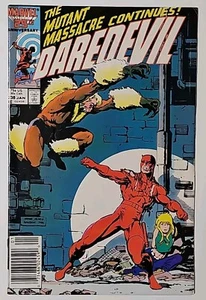 Daredevil #238 Sabertooth RARER Newsstand - Picture 1 of 8