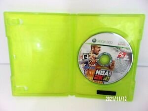 Microsoft XBOX 360 Video Game NBA 2K10 Sports Kobe Bryant 10th Anniversary