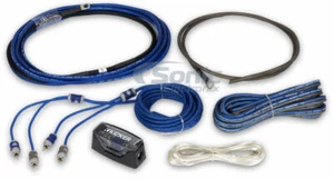 Kicker 46CK8 Complete 8 Gauge OFC K-Series 2-Channel Amplifier Installation Kit - Picture 1 of 4