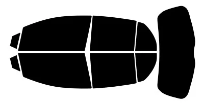 Тонировка окна для Toyota Yaris 5 дверной люк 2006-2011 предварительно вырезанная нанокерамическая пленка набор - Изображение 1 из 4