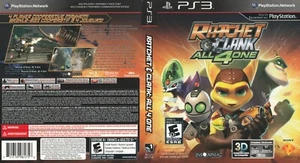 Ratchet & Clank: All 4 PS3 Box Art Insert Inlay Cover Cover Art Only - Picture 1 of 1