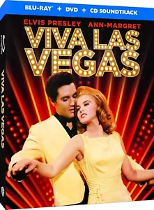 VIVA LAS VEGAS (ELVIS PRESLEY ANN-MARGRET) New Blu Ray / DVD + CD Soundtrack - Picture 1 of 2