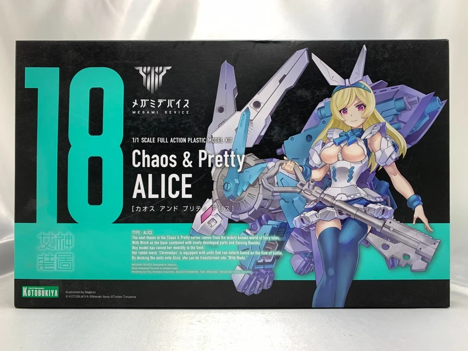 KOTOBUKIYA Megami Device 1/1 Chaos & Pretty ALICE 18 Plastic Model Kit Japan - Image 1 of 4