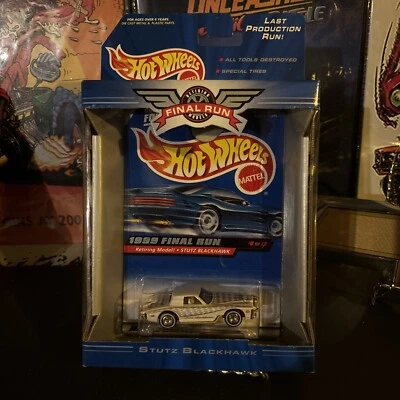 1/64 HOT WHEELS 1999 Final Run Stutz Blackhawk Real Rider Mint In Pack Beautiful - Image 1 of 4