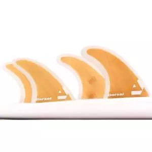 Juego de 4 aletas de tabla de surf DORSAL Quad compatible con FCS - Imagen 1 de 5
