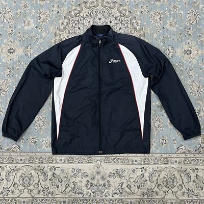 Vintage Asics windbreaker jackets one layer good condition - Image 1 of 4