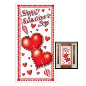 5' VALENTINES DAY DOOR COVER by Beistle Company 70010 - Picture 1 of 2