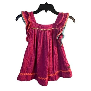Matilda Jane Piggyback Tunic Ruffle Artistic Artsy Art To Wear Size 8 Girls - Picture 1 of 8