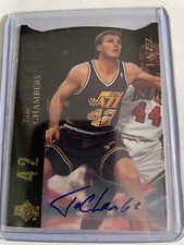 2008-09 Upper Deck Lineage SE Die Cut Autographs Auto TOM CHAMBERS