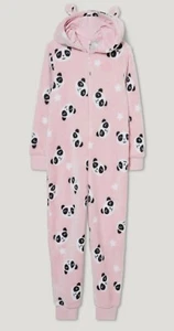 Lingerie Onesie Fleece Overall S 36 170 rosa NEU Lounge wear * - Bild 1 von 2