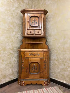 Voglauer Anno 1700 Eckschrank Landhaus Schrank Kommode Bauernschrank Antik Stil - Bild 1 von 8