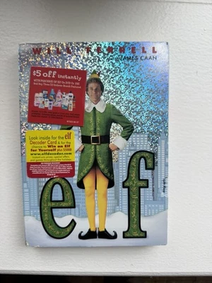 ELF DVD Christmas Movie (2-discs,2003) Will Ferrell Preowned - Image 1 of 4