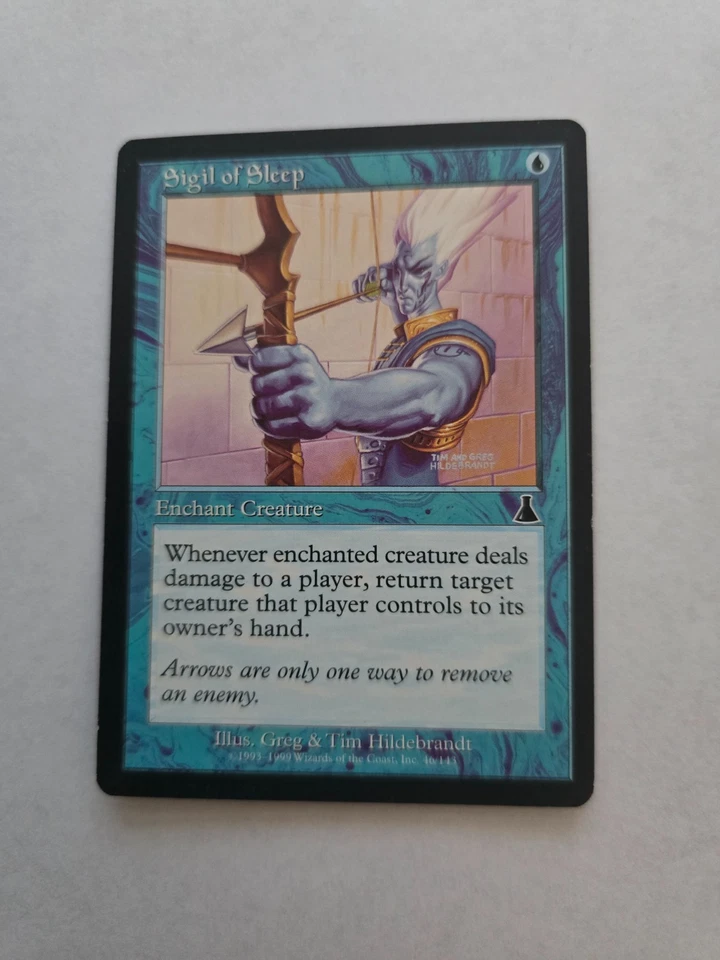 MTG Magic Urza's Destiny X1 Sigil of Sleep (LP) - Image 1 of 1