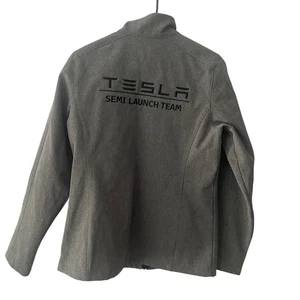Women’s Tesla Semi Launch Jacket in Grey. RARE! medium size - Picture 1 of 5