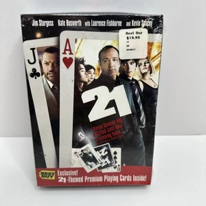21 (DVD, 2008) Best Buy Exclusive With Playing Cards - Foto 1 di 8