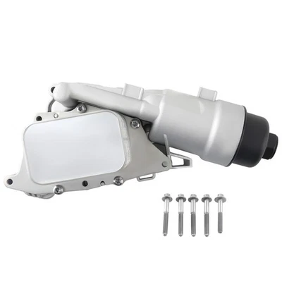 Carcasa de filtro de enfriador de aceite de aluminio para Mini Cooper BMW i8 2014-2020 11428585235 Foto 1 de 4