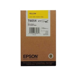Epson Patrone T6054 Yellow, C13T605400, Stylus 4800, 4880, OVP 2016 - Bild 1 von 1