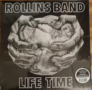 LP Rollins Band Life Time COKE BOTTLE CLEAR VINYL, INSERT NEW OVP 2.13.61 - Picture 1 of 1