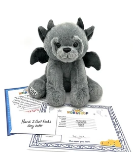 Build-A-Bear Workshop Gárgola Oso de Peluche Leyendas Adorables Halloween RARO NUEVO CON ETIQUETAS - Imagen 1 de 11