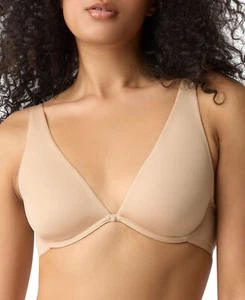 gap Body Everyday Essentials Full Coverage Unlined Bra Brush Beige Brown 36C - Picture 1 of 6