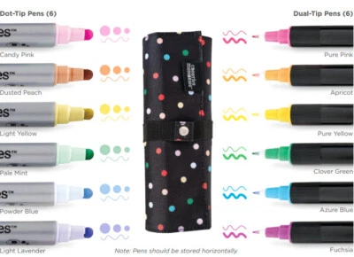 Creative Memories Plumas Arco Iris o Lunares Arco Iris Tela Soporte para Pluma - Compra por separado Foto 1 de 4