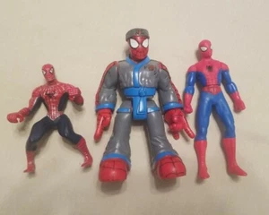 Fisher Price Rescue Heroes Marvel Spiderman Karate Figure & Spidey Toy LOT  - Picture 1 of 8