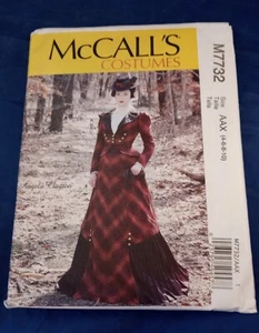 McCalls M7732 Victorian Gown Pattern Size 4-10 US AAX - Picture 1 of 2
