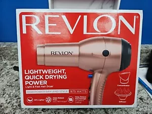 Revlon Light & Fast Hair Dryer | 1875W Stunning Blowouts Easily and Comfortably - Picture 1 of 3